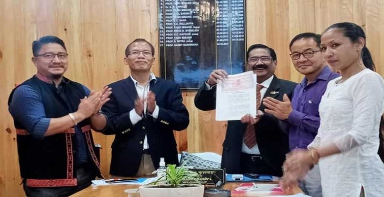 RGU inked MoU with FFDC during National Webinar on “Revitalizing the Potential of Aroma Industry in Arunachal Pradesh: Local to Global Perspectives”