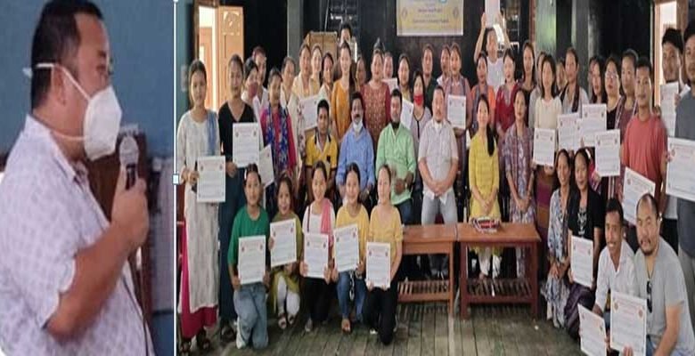 Arunachal: NYP skill development training programme Concludes at Nampong