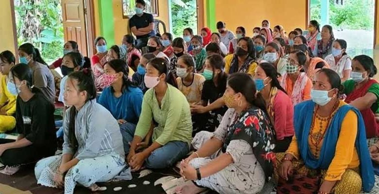 Arunachal:  MY PAD-MY RIGHT, A menstrual hygiene awareness program held at Chongkham