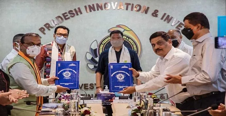 Arunachal Govt signs MoA with NEEPCO for two hydropower projects
