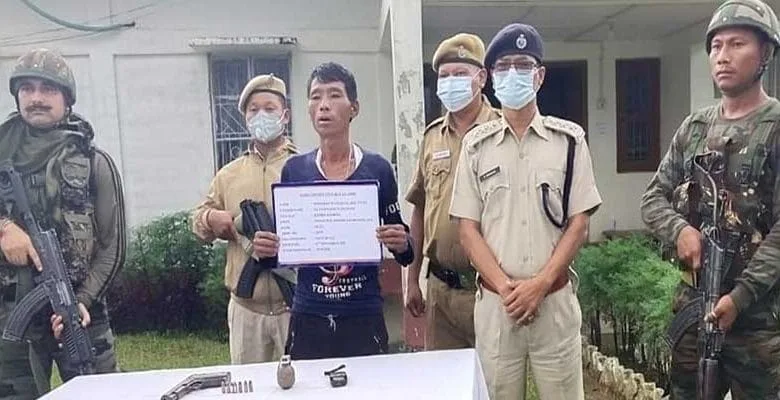 Arunachal: NSCN-KYA cadre surrenders with arms and ammunition