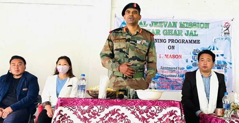 Arunachal: Training programme on masonry and Plumber Skills at Bomba village concludes 
