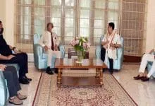 Arunachal:  Union Law and Justice Minister calls on the Governor