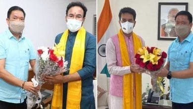 Arunachal Pradesh CM Pema Khandu Meets Union Ministers in New Delhi