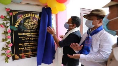 Arunachal: PD Sona inaugurates Monigong Police Station