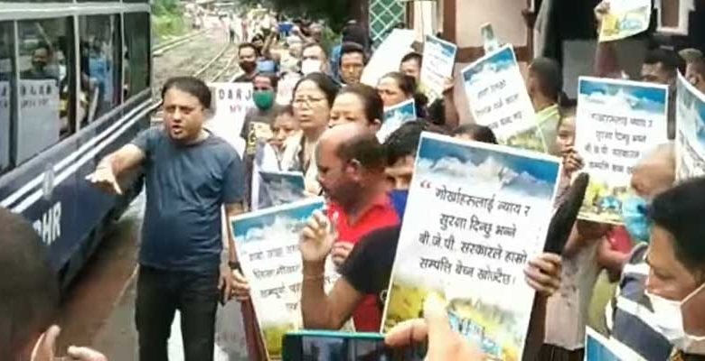 Protest Over Monetisation Plans On Darjeeling's Toy Train