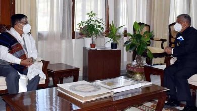 Arunachal:  Governor urged MoS Education to support ‘Mission Shiksha’