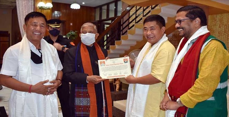 Arunachal: Governor participates in the ‘Kisan-Jawan Samman Diwas' celebration