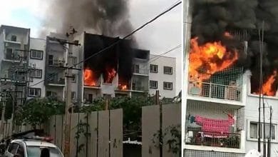 Two die after fire breaks out due to gas leakage in Bengaluru apartment