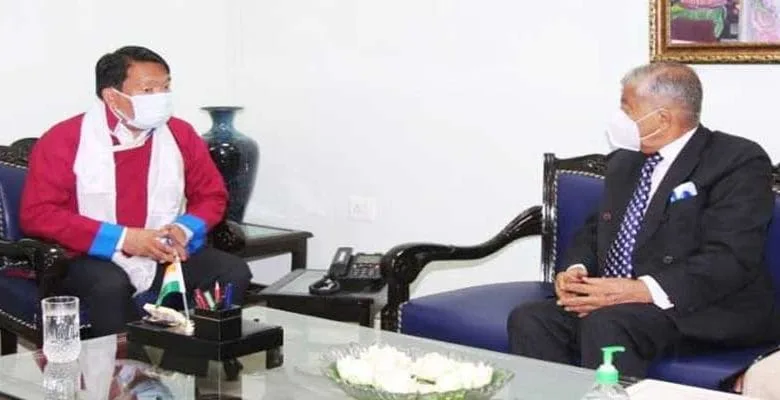 Arunachal: Tawang MLA calls on the Governor