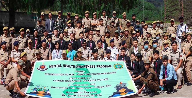 Arunachal:  Mental Health Awareness Program for Lower Subansiri District Police