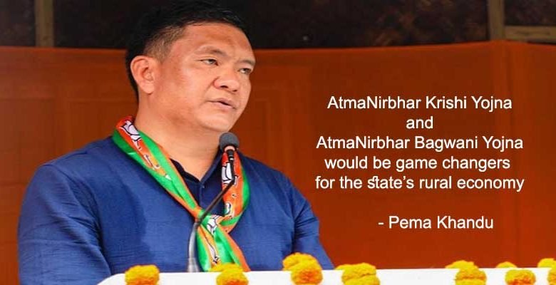 Arunachal: ‘AtmaNirbhar Krishi Yojna’ and ‘AtmaNirbhar Bagwani Yojna’–would be game changers for the state’s rural economy- Pema Khandu