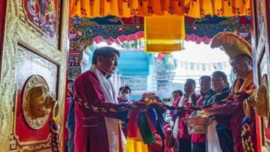 Tawang: Tsering Tashi attended inauguration and consecration ceremony of Chenrezig Gompa