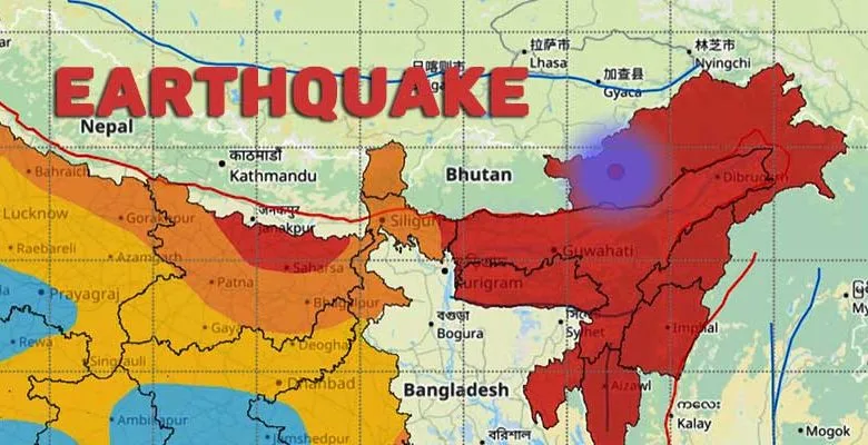 Arunachal: Earthquake of magnitude 3 hits Itanagar