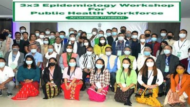 Arunachal: Epidemiology Training program for frontline public health professionals held