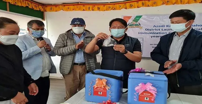 Arunachal: Tsering Tashi launches special routine Immunization catch-up campaign in Tawang