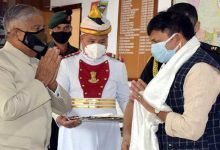 Arunachal: Union MoS Communication calls on the Governor