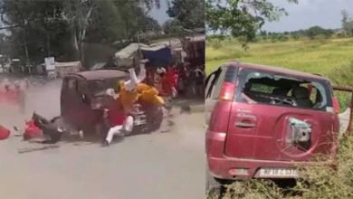 1 Dead, 20 Injured After Speeding Car Rams Devotees In Chhattisgarh