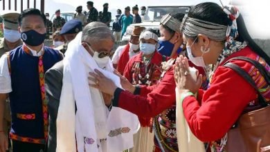 Arunachal: Governor interacts with Gaon Burahs and PRI leaders at Thrizino