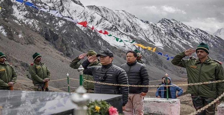 Arunachal Pradesh CM Pema Khandu visits several border outposts along Tibet-China Border in Tawang
