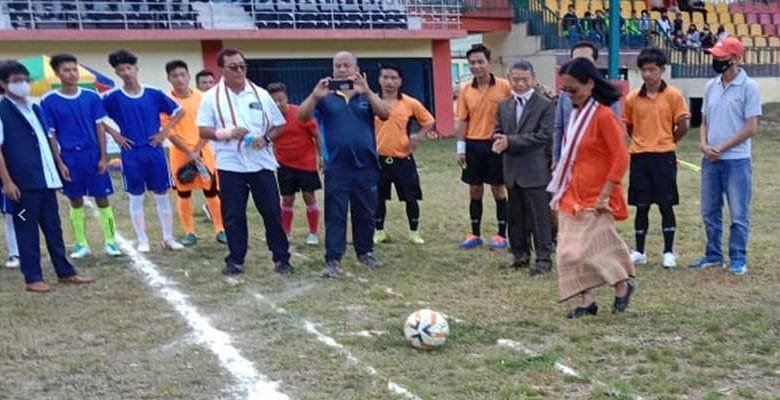 Arunachal:  U-17 Subroto Cup Football Tournament 2021 Lower Subansiri kicked off