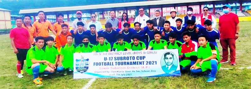 Arunachal:  U-17 Subroto Cup Football Tournament 2021 Lower Subansiri kicked off