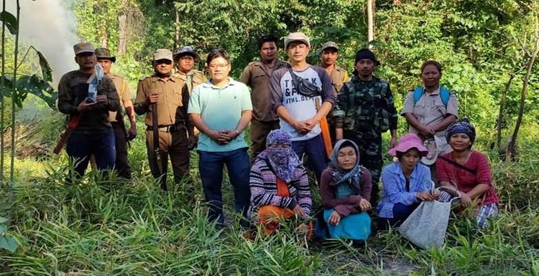 Arunachal: Cannabis destruction drive carried out in Bizari village
