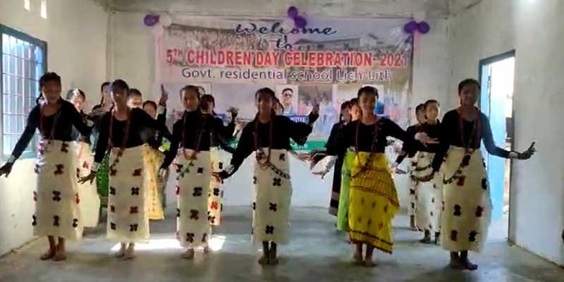 Arunachal: Children’s Day Celebrated at Govt. Residential School in Lichlit