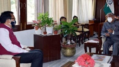 Arunachal: Deputy Chief Minister Chowna Mein calls on the Governor