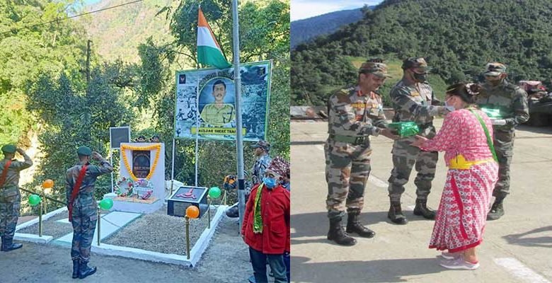 Arunachal: Army pay tribute to Havildar Sher Bahadur Thapa
