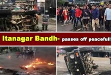 Barring few incidents, ANSU's Itanagar Bandh passes off peacefully
