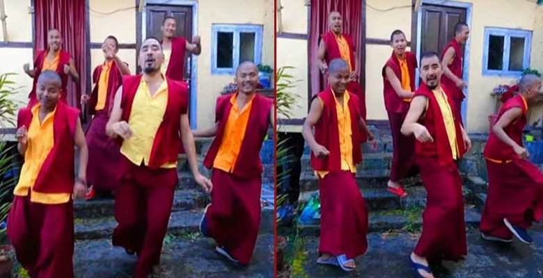 Viral Videos: Monks Dance to "Aila Re Aila" and many more songs