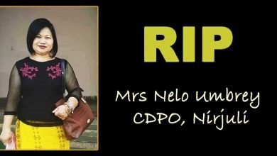 Arunachal: APCDPOWA condoles demise of Mrs Nelo Umbrey, CDPO, Nirjuli