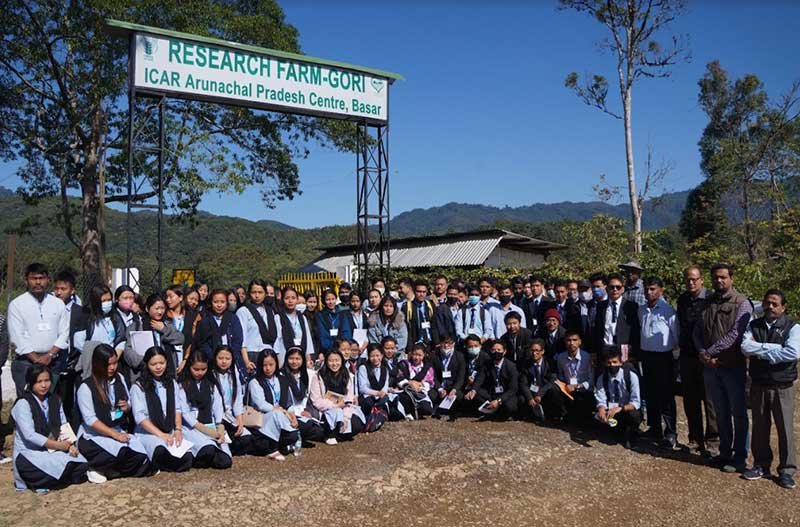Arunachal: Students of Teacher Training College, Aalo got exposure visit of ICAR, Basar