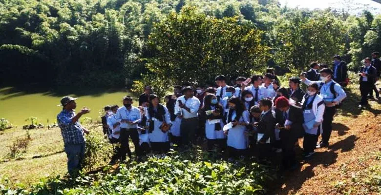 Arunachal: Students of Teacher Training College, Aalo got exposure visit of ICAR, Basar