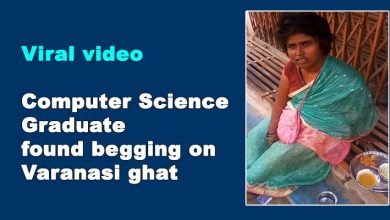 Viral video: Computer Science Graduate found begging on Varanasi ghat
