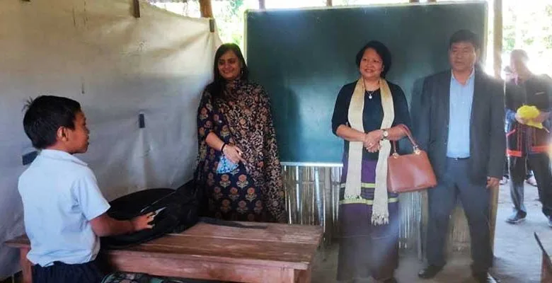 Arunachal: ZPM Mebo Banggo-II makes school visit