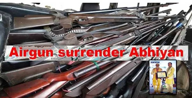 Over 2000 Airguns surrendered in Arunachal to shun hunting- Minister