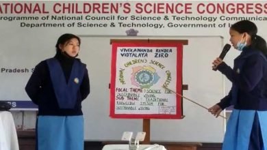 Arunachal: District-level 29th National Children's Science Congress-2021 at DK GHSS, Ziro