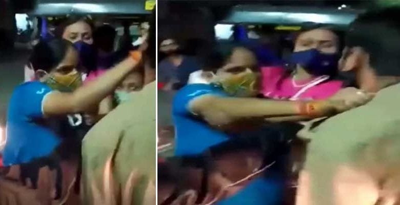 VIRAL VIDEO- Delhi woman slaps cab driver, hurls abuses in middle of the road