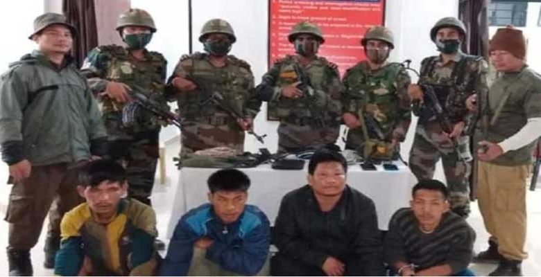 Arunachal: Security forces apprehends 4 ENNG cadres in Changlang dist