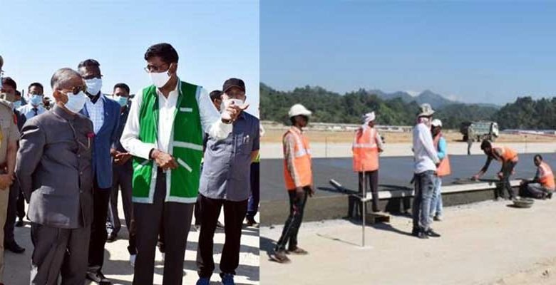 Arunachal: Governor reviews progress of Greenfield Hollongi Airport
