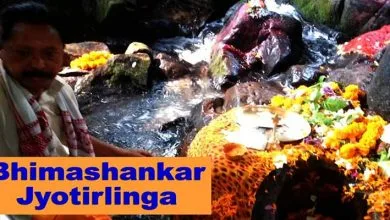 Watch Video: Bhimashankar Jyotirlinga, stream surrounding the Shiva Linga in Guwahati