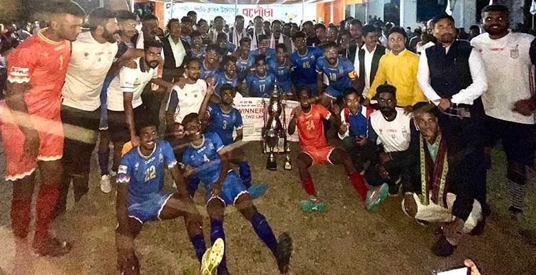 Assam: Bodousa cup Football Tournament concludes