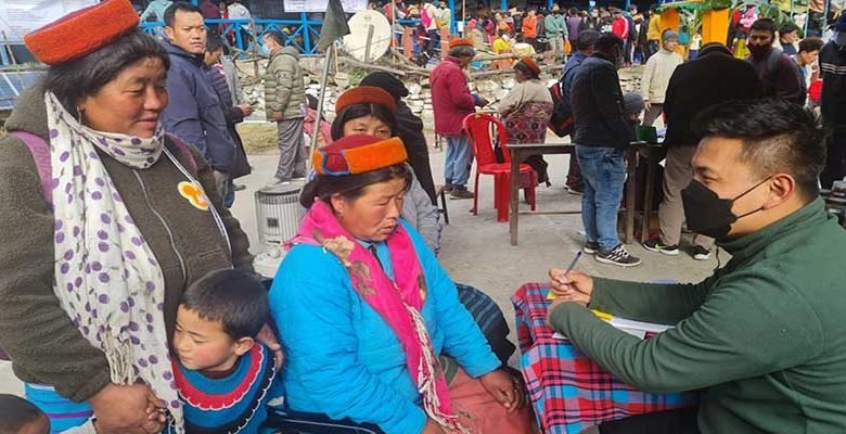 Arunachal: Sarkar Aapke Dwar camp held at Zemithang in Tawang