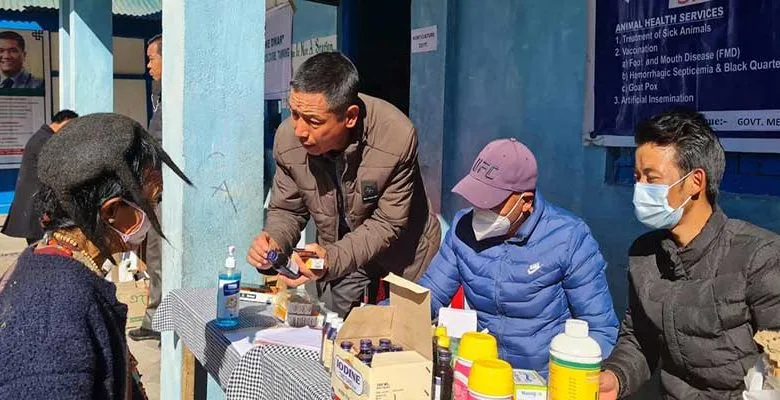 Arunachal: Sarkar Aapke Dwar camp held at Gongkhar Village in Tawang