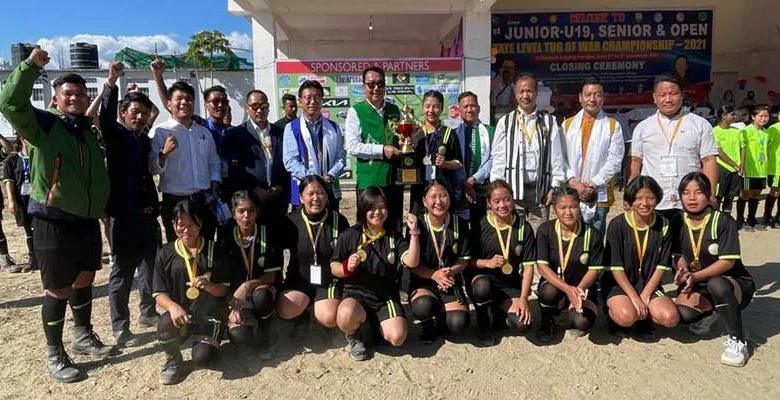 Arunachal: State Level Tug of War Championship concludes