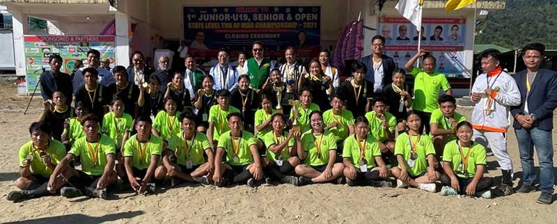 Arunachal: State Level Tug of War Championship concludes