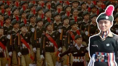 Arunachal NCC Girl participated in R-Day parade