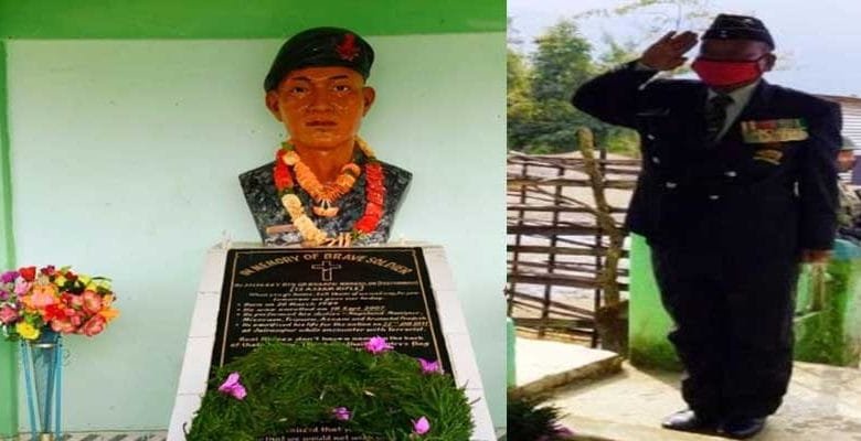 Arunachal: Assam Rifles Pays Homage to Martyr Late Rfn Khampai Wangsu